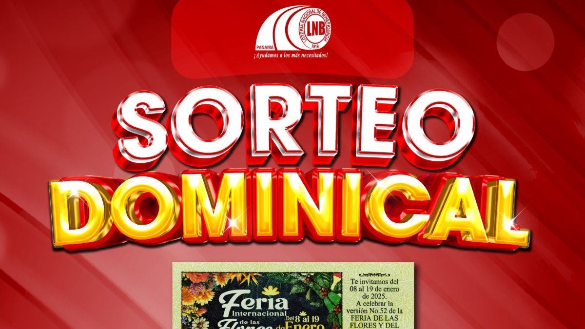 Resultados Lotería Nacional de Panamá EN VIVO: Sorteo dominical del 12 de enero de 2025
