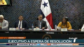 Ejecutivo está a espera de resolución sobre contrato minero