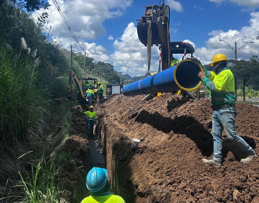 La ACP reporta suspensión del servicio de agua potable.