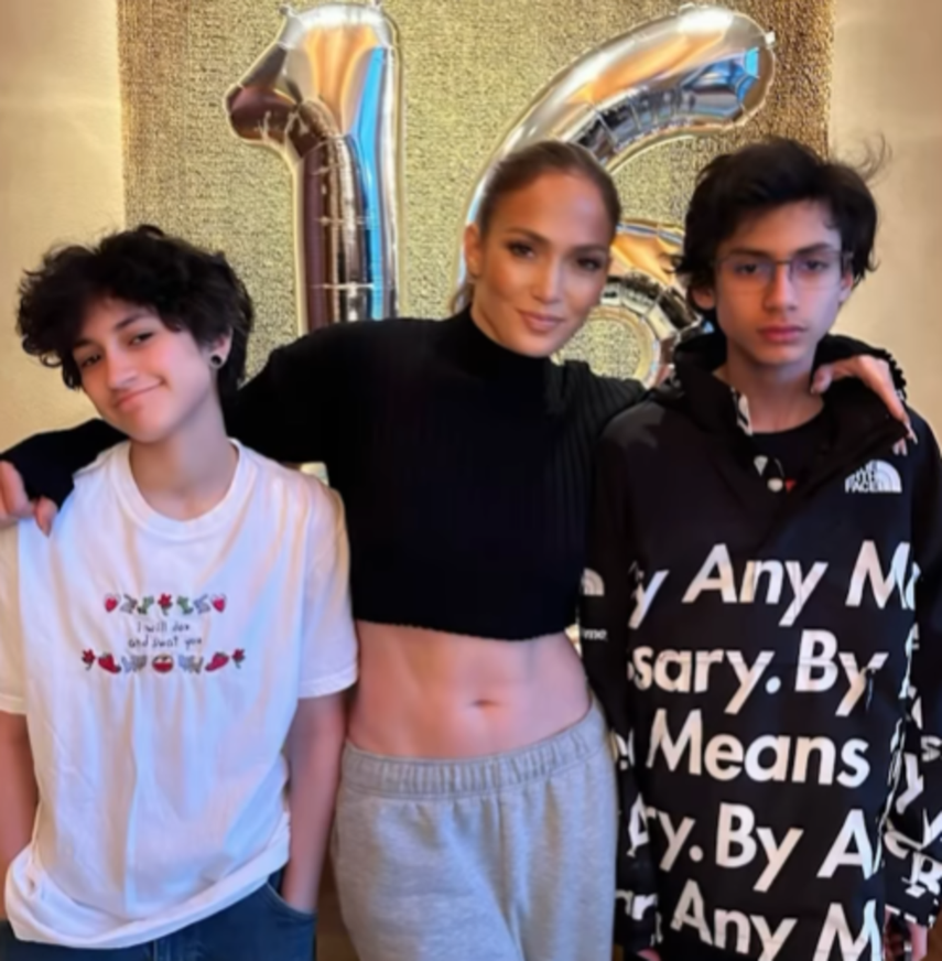 JLo celebró el cumpleaños de Emme y Max de esta increíble manera