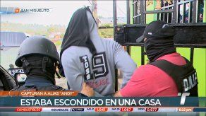 Capturan en San Miguelito a Andy Anthony Córdoba