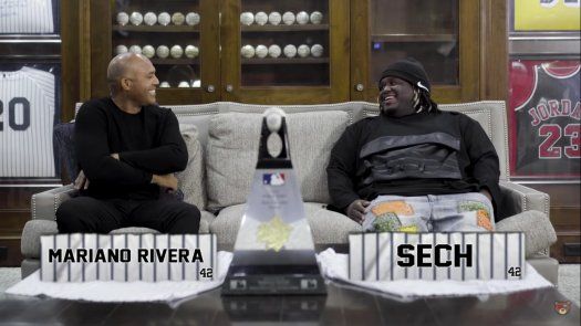 Los panameños Mariano Rivera y Sech, juntos a través de YouTube, conversan de sus inicios en sus carreras.