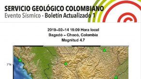 Sismo de magnitud 4
