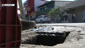Mujer cae en alcantarillado en Chiriquí e inicia proceso contra el Estado.