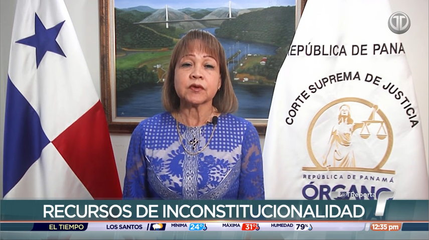 Corte Suprema se pronuncia sobre el trámite de los Recursos de Inconstitucionalidad