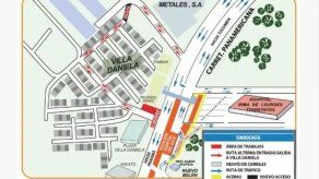 Entrada a barriada Villa Daniela inhabilitada el sábado por trabajos de la Línea 2 del Metro