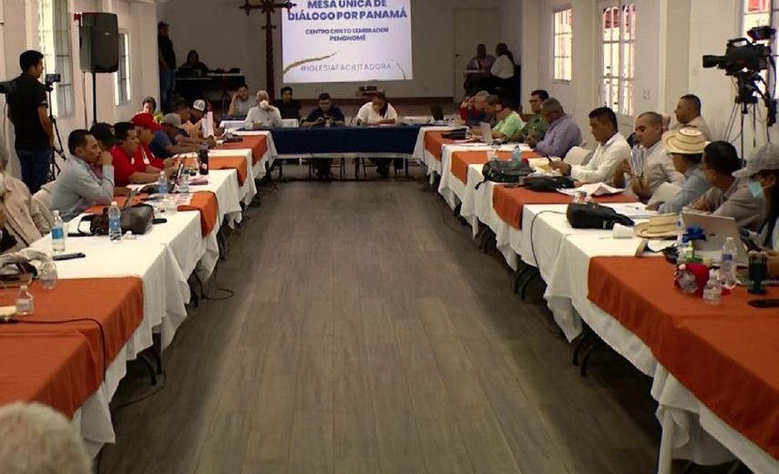 La mesa única de diálogo busca concluir con la discusión del punto 8 de la agenda.