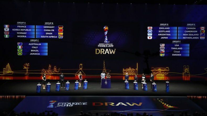 EEUU contra Chile y Argentina ante Inglaterra en Mundial Femenino