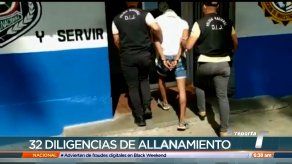 Más de 160 aprehendidos en las últimas horas mediante operación Alfil