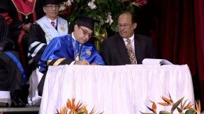 Eduardo Flores asume como nuevo rector de la Universidad de Panamá