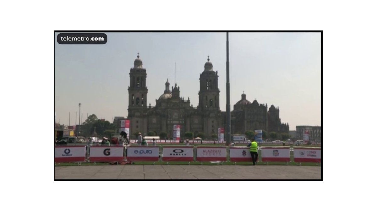 Campo de béisbol en el Zócalo es histórico, dice presidente de la Liga