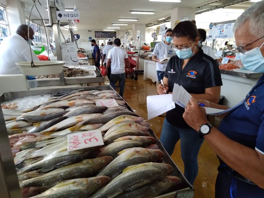 Acodeco reporta variaciones en precios de productos en el Mercado de  Mariscos