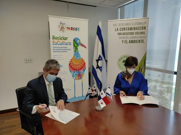 La Embajada de Israel firmó el acuerdo con la Asociación Marea Verde.
