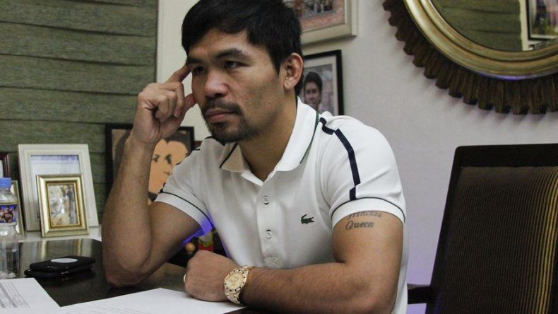 Pacquiao habla de un eventual retorno al ring pero no este año
