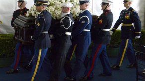 Último adiós a la exprimera dama de EEUU Nancy Reagan