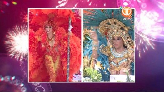 Topón de Martes de Carnaval entre Calle Arriba y Calle Abajo
