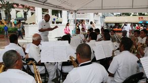 Miembros de la Banda Republicana capacitarán a jóvenes en riesgosocial en Arraiján.