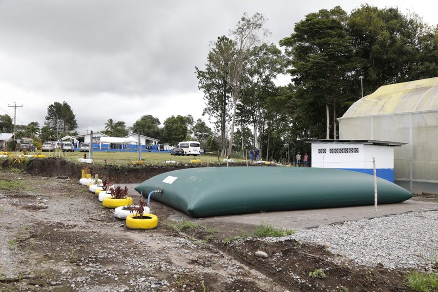 Sistema de captación de agua de lluvia en el Instituto Profesional y Técnico Monte Lirio