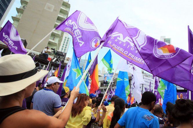Cierre de campaña de Alianza el Pueblo Primero