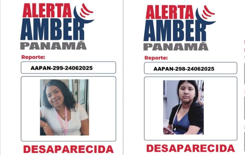 Alerta Amber por desaparición de Daryelis Darlen Conte Rosario y Rosmery Lisbeth Santo Guillen