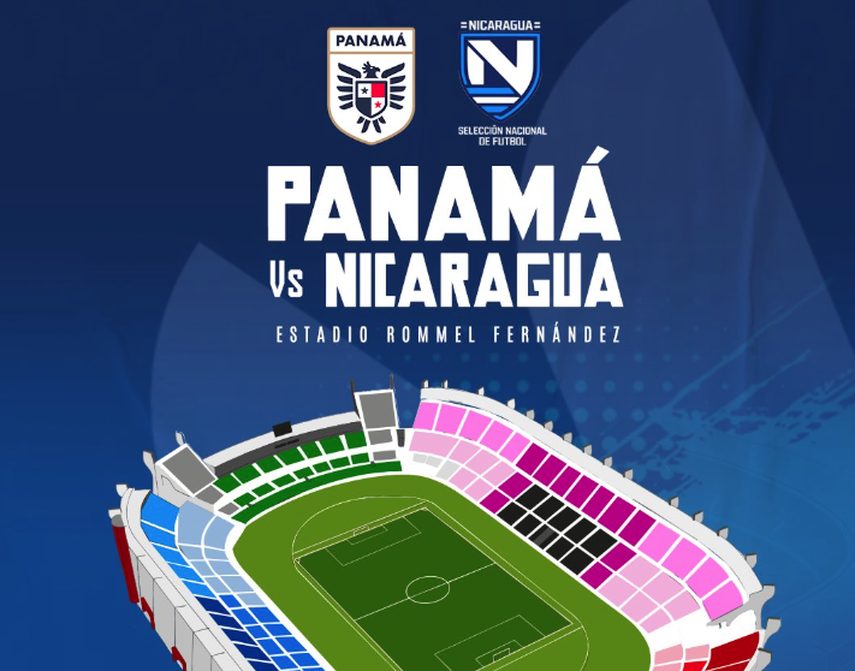 FEPAFUT pone a la venta los boletos para el partido Panamá vs. Nicaragua.