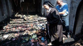 Incendian santuario de la multiplicación de los panes