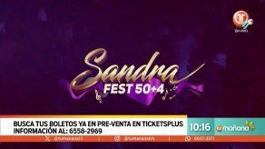 Sandra Sandoval celebrará junto a sus fanáticos en el Sandra Fest