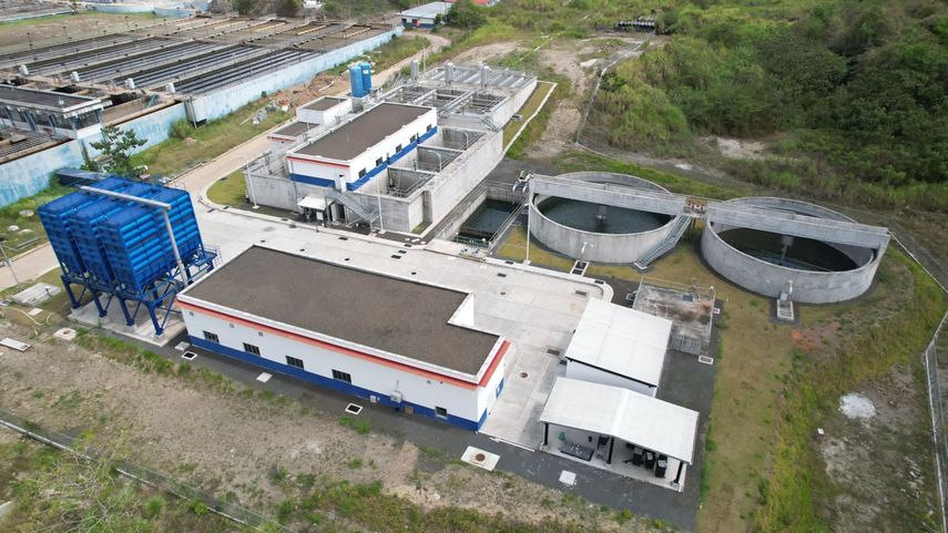 Planta potabilizadora del IDAAN en Chilibre