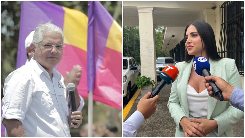 José Blandón y Katleen Levy.