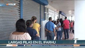 Reportan largas filas en oficinas del Ifarhu en Colón