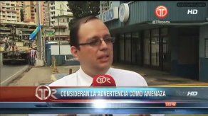 Castañeda responde a advertencia de traslado que hizo Sáez Llorens