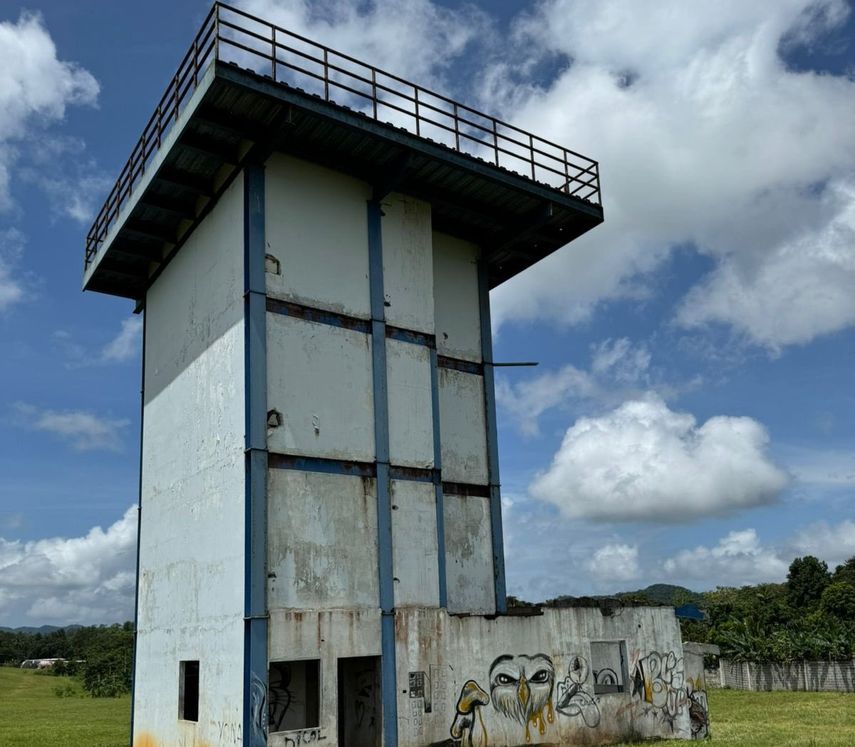 La Autoridad Aeronáutica Civil informa del deterioro del Aeródromo Alex Bósquez.