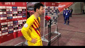 Lionel Messi campeón de la Copa del Rey