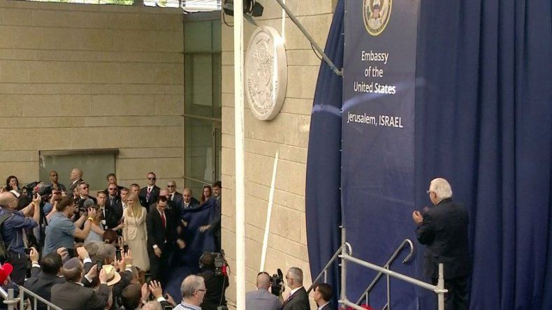 Estados Unidos inaugura oficialmente su embajada en Jerusalén