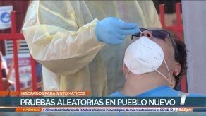 Desarrollan jornada de hisopados en Pueblo Nuevo