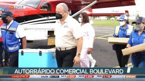 Llegan a Coclé 5 mil dosis de la vacuna de AstraZeneca