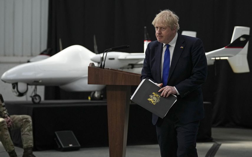 El primer ministro Boris Johnson