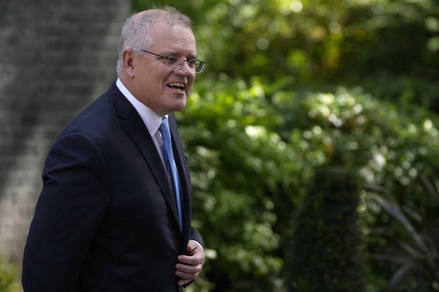El primer ministro australiano Scott Morrison.