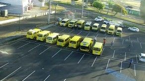 Inicia inspección de buses colegiales Inicia inspección de buses colegiales