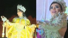 Fianeth y Grace lucieron sus trajes de coronación