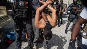 Sospechosos de haber participado en el asesinato del presidente haitiano, Jovenel Moise, en Puerto Príncipe (Haití).