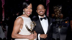Regina King junto a su hijo Ian Alexander Jr.&nbsp;
