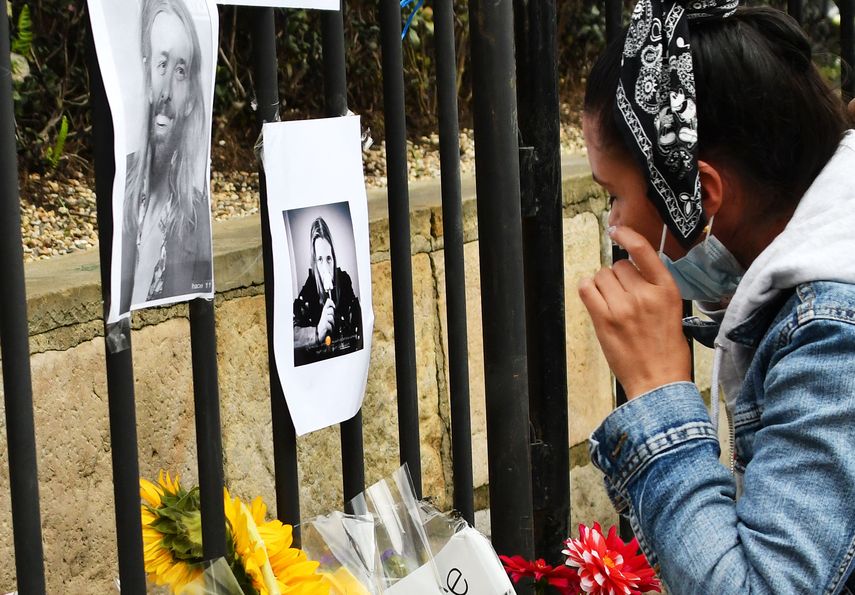 El baterista Taylor Hawkins tenía 50 años.