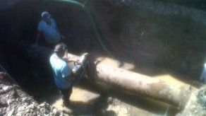 Termina remoción de tubería