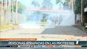 Recomiendan evitar los conflictos y cuidar a los niños durante las protestas