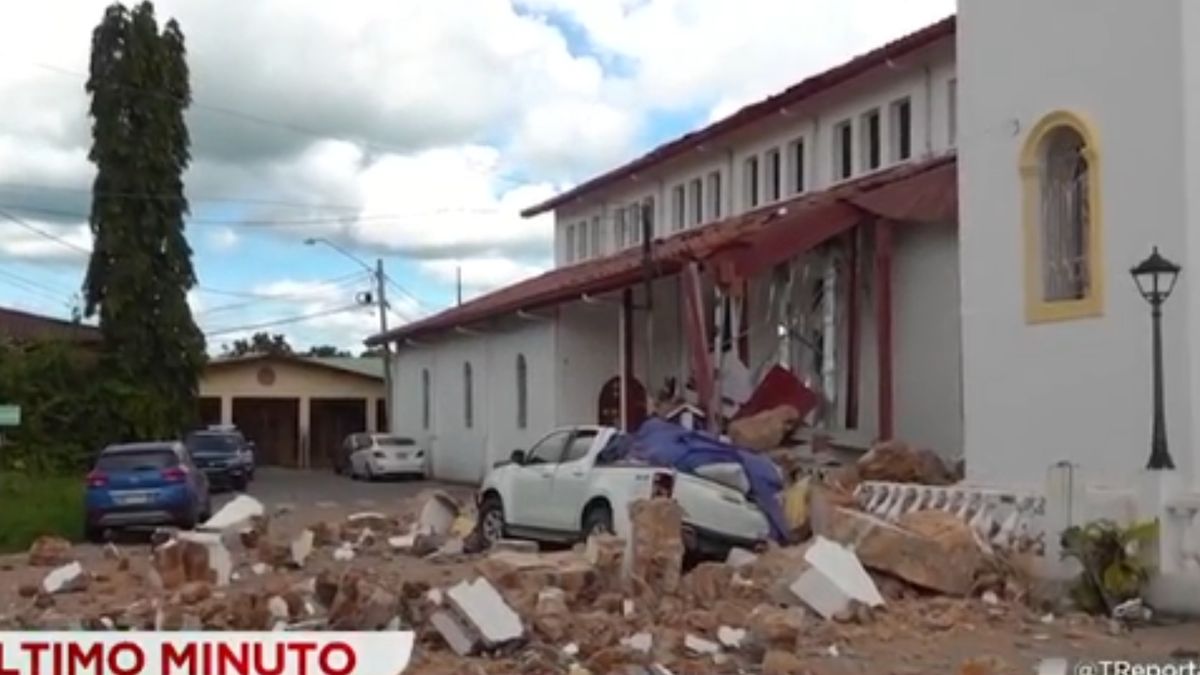 Sismo en Panamá.