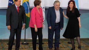 Chávez en Brasil para ingreso de Venezuela al Mercosur