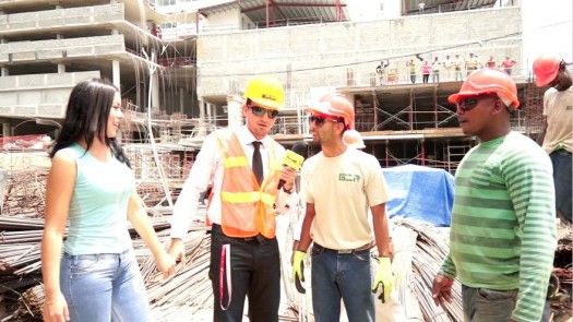 El Infiltrado recorre proyectos de construcción