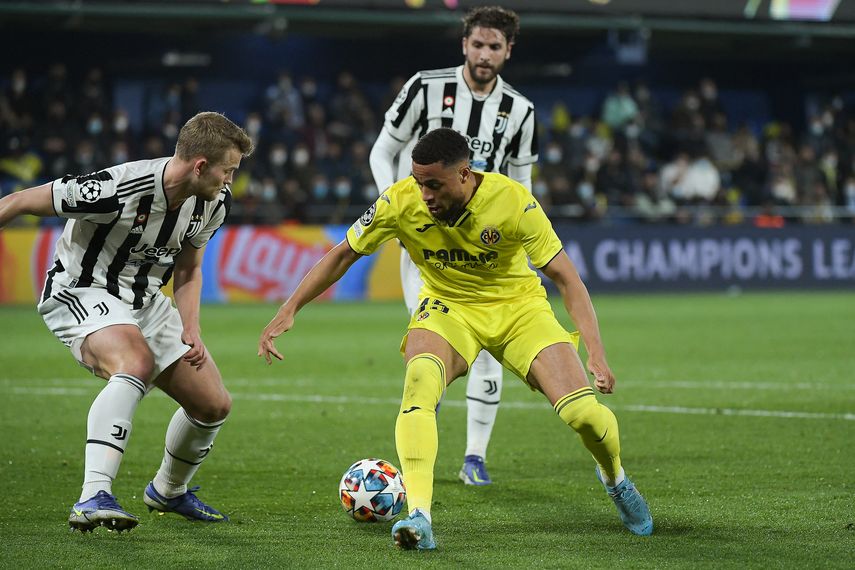 Champions League: Villarreal rescata el empate ante la Juventus