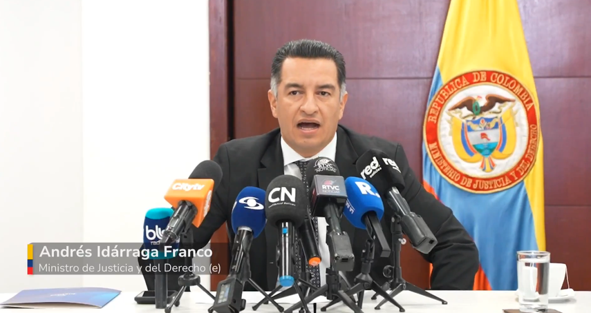 Ministro encargado de Justicia de Colombia